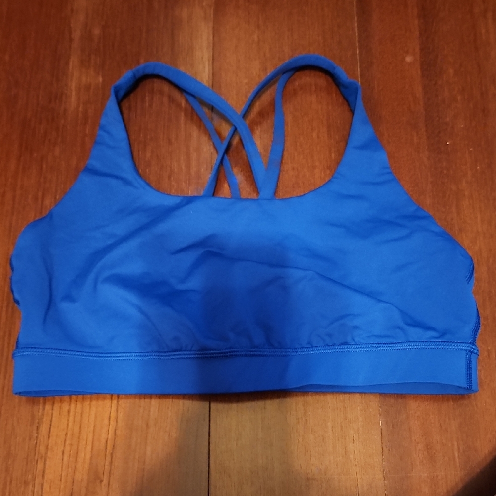 lululemon athletica Vibrant Blue Sports Bra